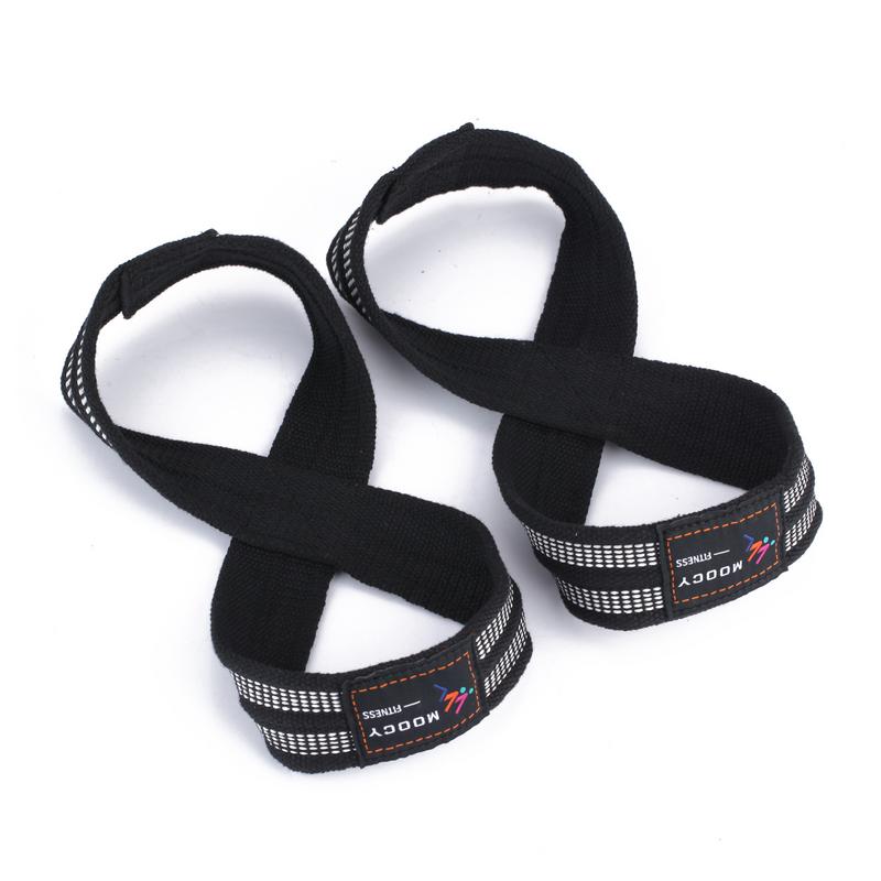 Wrist Wraps Weightlifting Support - 1 pasang Gambar 8 tali Angkat