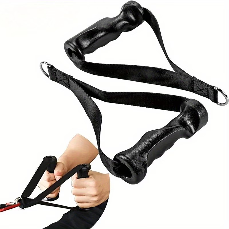 Resistance Bands Set With Handles - 1 Pasang Pegangan Latihan Ergonomis untuk