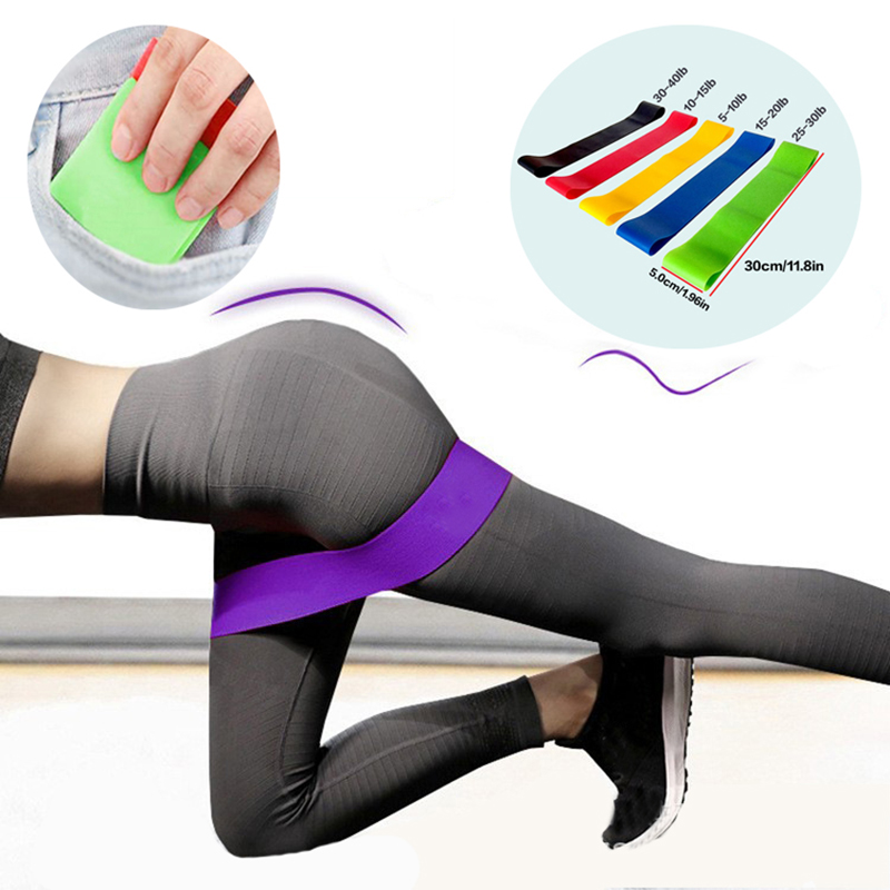 5 Buah Pita Resistensi Yoga Pi - Pilates Bar Kit With Resistance Bands ulasan dan harga