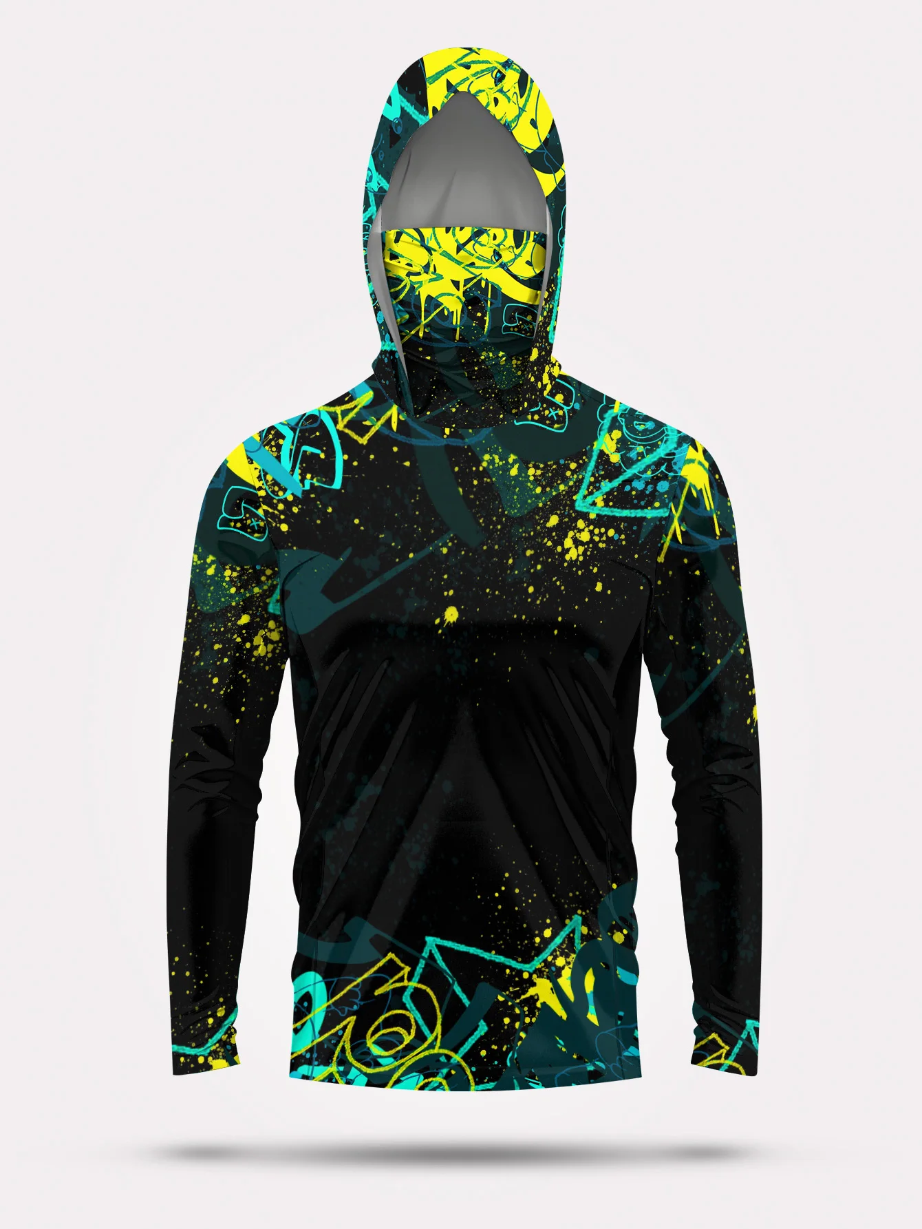 Hoodie Pancing Pria UPF50+ den - Fishing ulasan dan harga