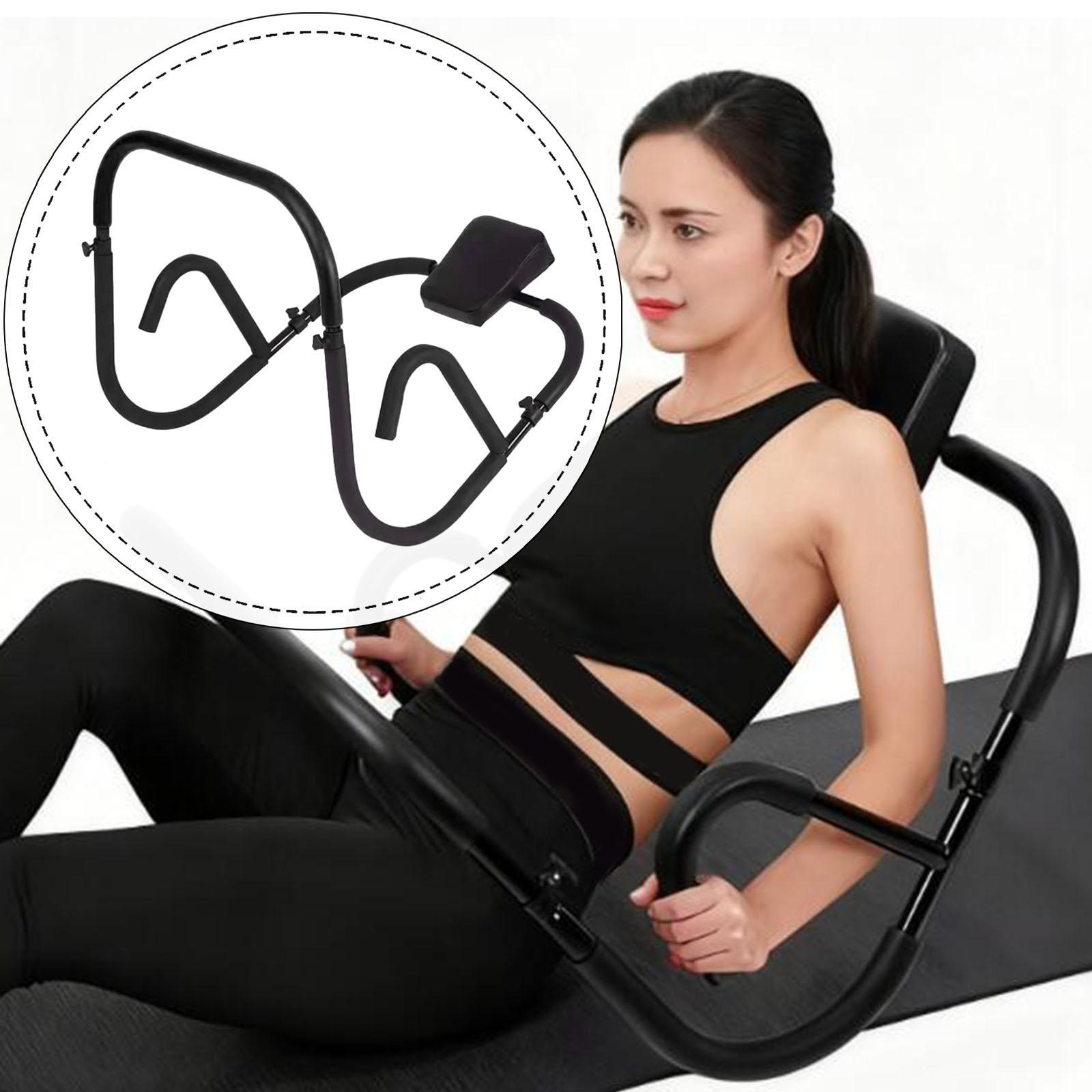 Alat Olahraga Perut Portabel d - Ab Roller Wheel With Elbow Support ulasan dan harga