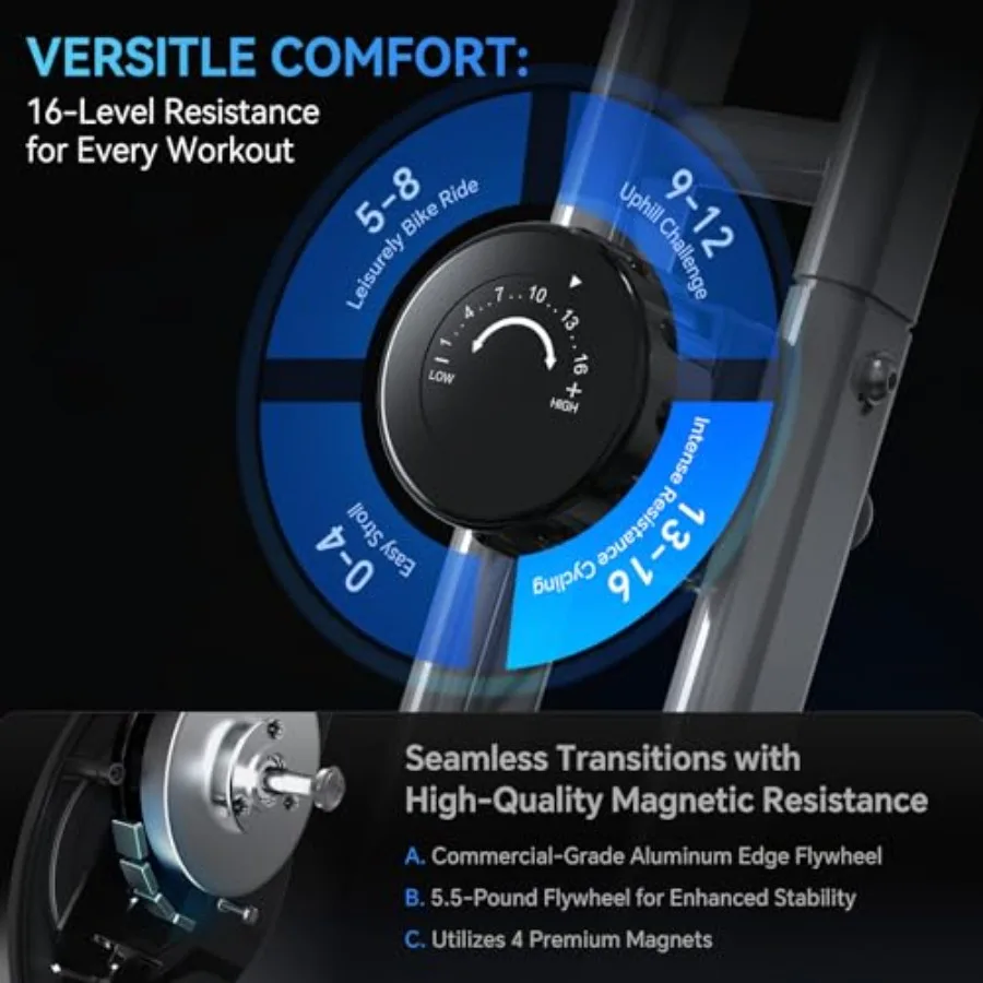 Sepeda Statis Lipat untuk Apar - Exercise Bike Magnetic Resistance ulasan dan harga