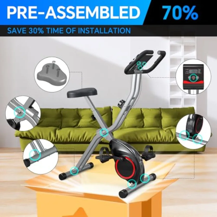 Sepeda Statis Lipat untuk Apar - Exercise Bike Magnetic Resistance ulasan dan harga