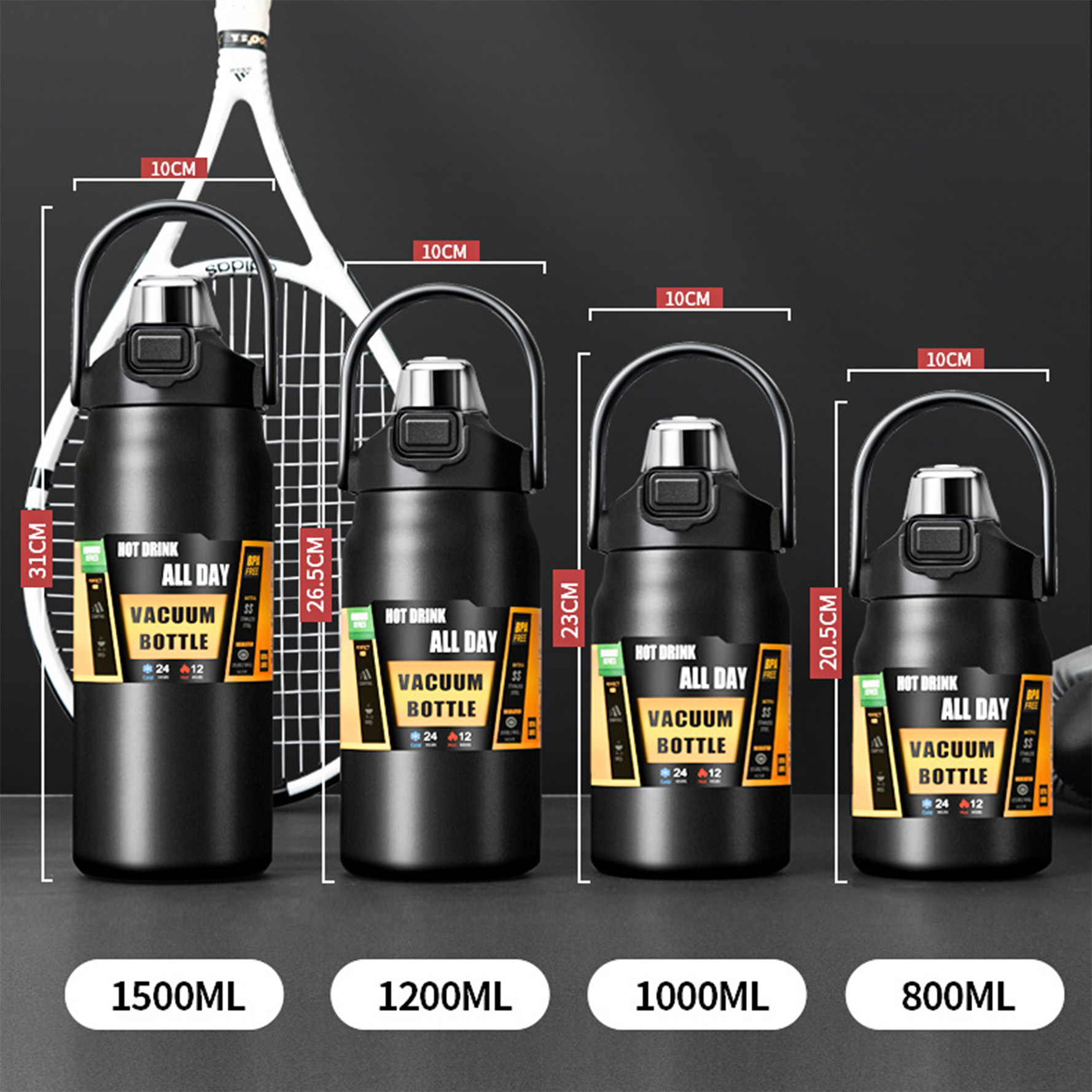 1 Cangkir Termos 1500ml, Cangk - Hiking ulasan dan harga