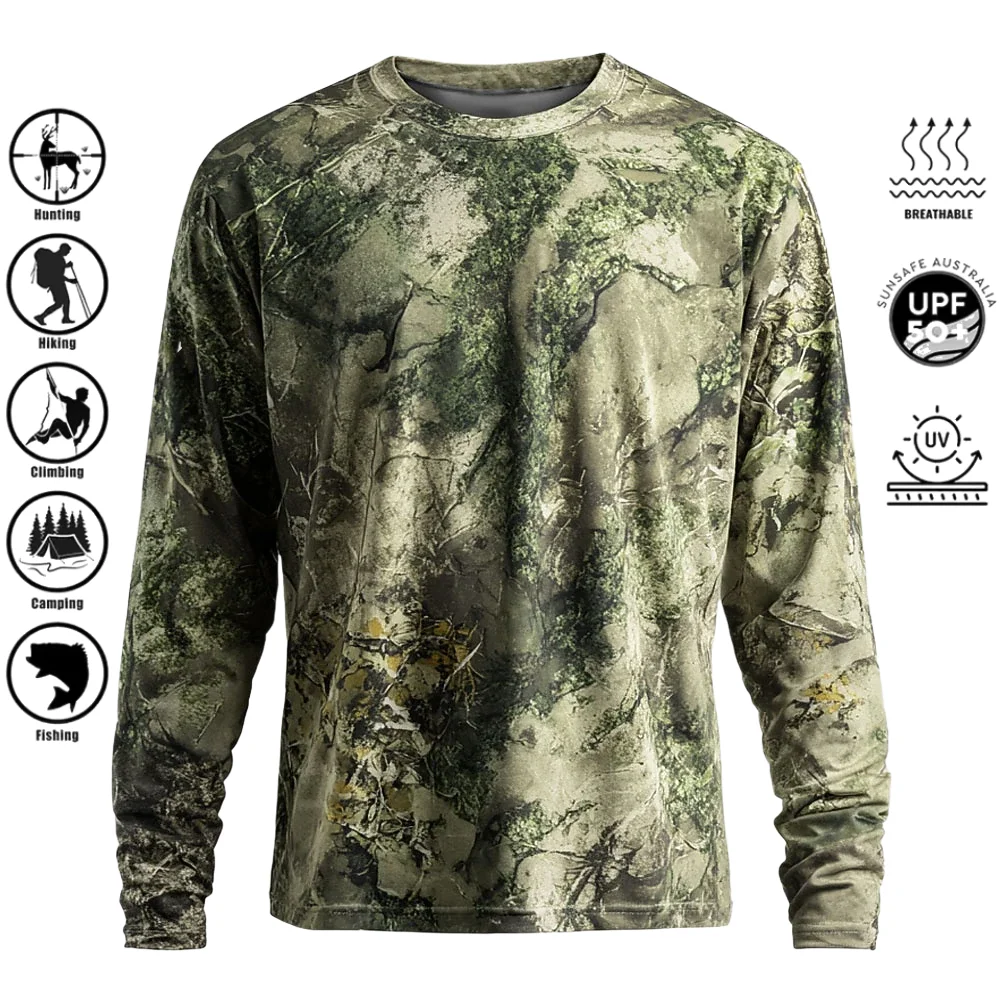 Kaos Lengan Panjang Pria, Baha - Hiking ulasan dan harga