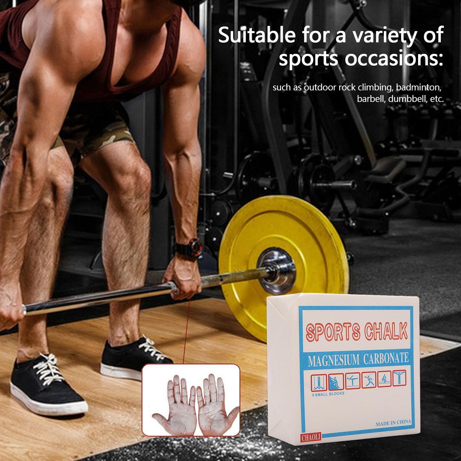 Bubuk Kapur Olahraga Anti Keri - Gym Chalk Block Grip ulasan dan harga