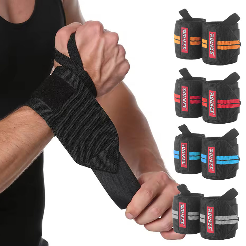 AOLIKES Pembalut Pergelangan T - Wrist Wraps Weightlifting Support ulasan dan harga